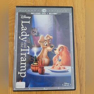 Lady and the Tramp dvd & blu-ray diamond edition